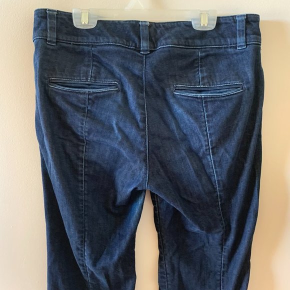 Ann Taylor Size 6 Dark Blue Bootcut Jeans - Picture 5 of 9